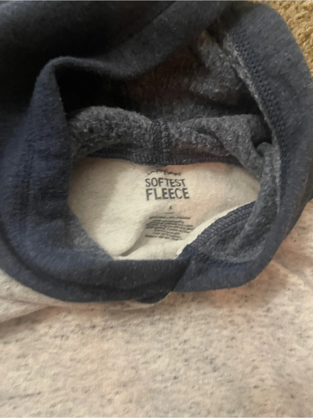 jumping beans Colorblock Hoodie - Gray, Navy & Red